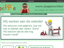 Tablet Screenshot of joeppiewinkel.nl